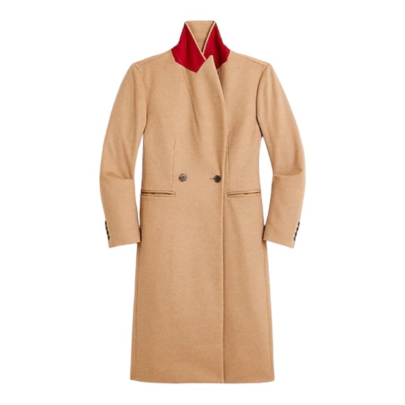 Mirabelle topcoat in Italian wool-cashmere Size 8 - Picture 6 of 6